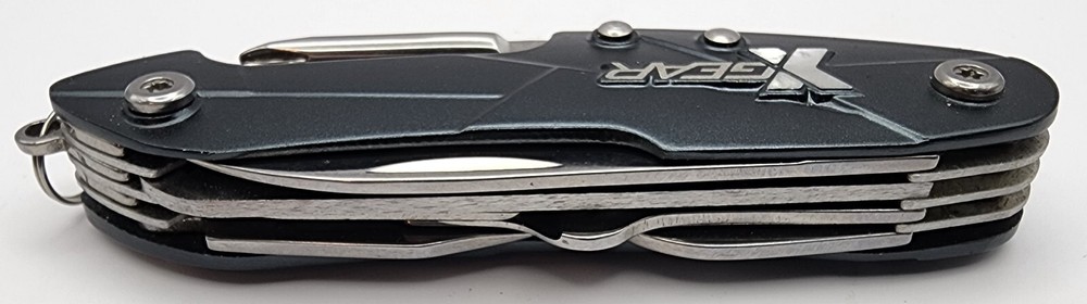X Gear- Dark Gray Multi-Function Tool - Pocket Knife