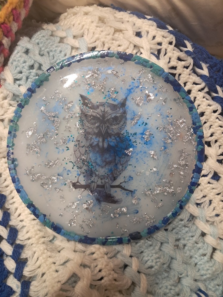 Trinket Dish Handmade Epoxy