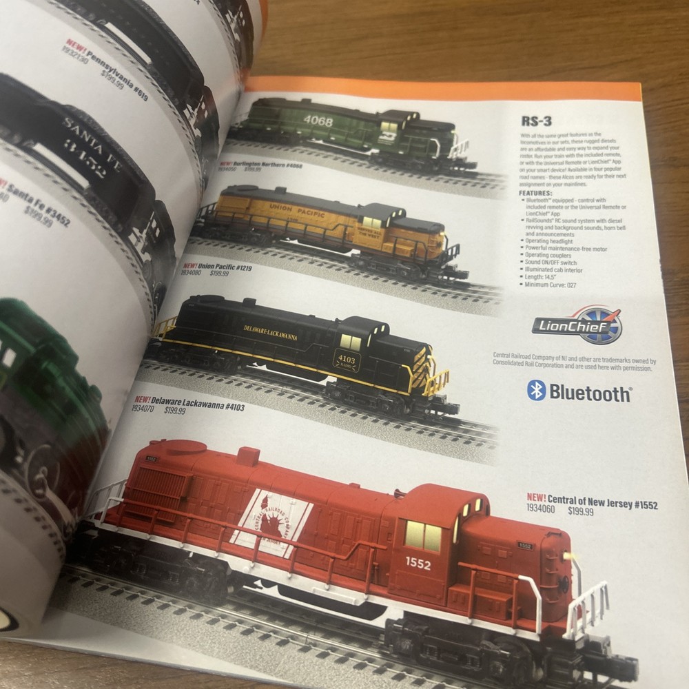 2019 Lionel Trains Catalog