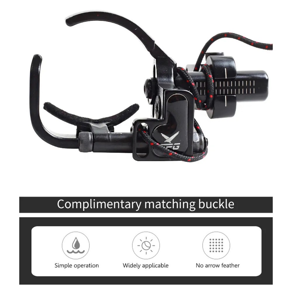 Archery Hunting Arrow Rest Compound Bow Up Down Right Hand 4-way Adjustable