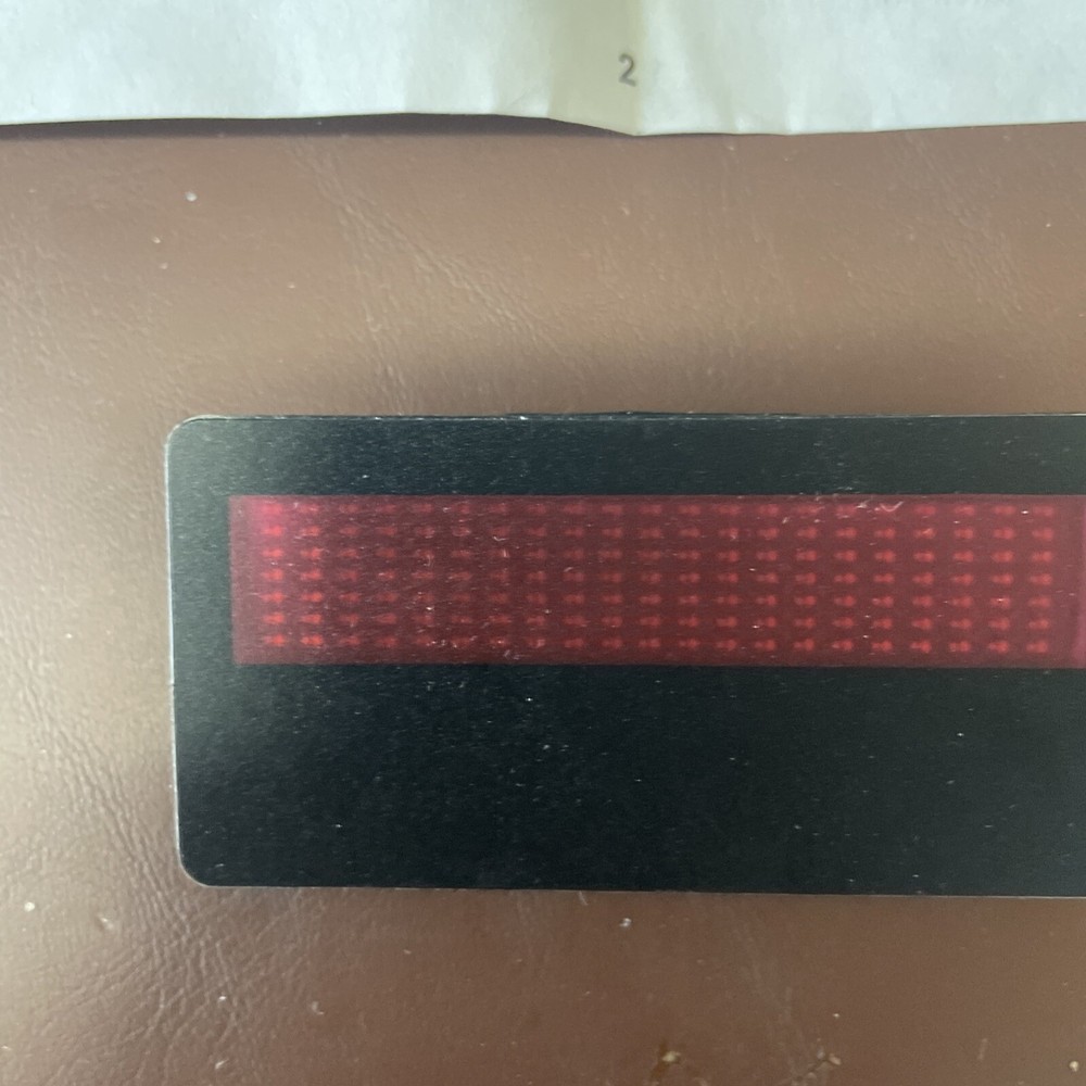 Name Pin/ Message Board. Programmable NIB