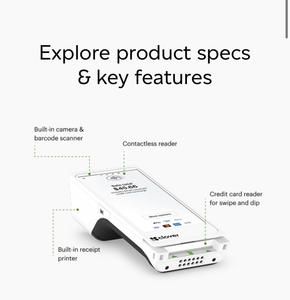 Clover Flex 4 POS System