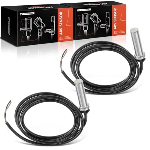 2PC Set Rear ABS Wheel Speed Sensor Compatible with Dodge & Freightliner