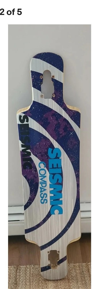 New SEISMIC COMPASS LONGBOARD Deck Only....😎