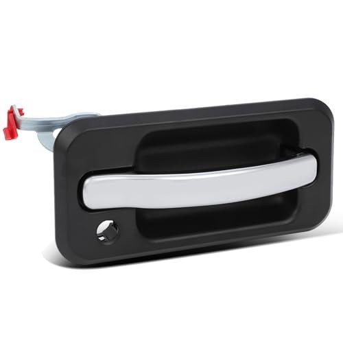 Exterior Door Handle Set - Front Passenger Right Balck/Chrome (1pc)