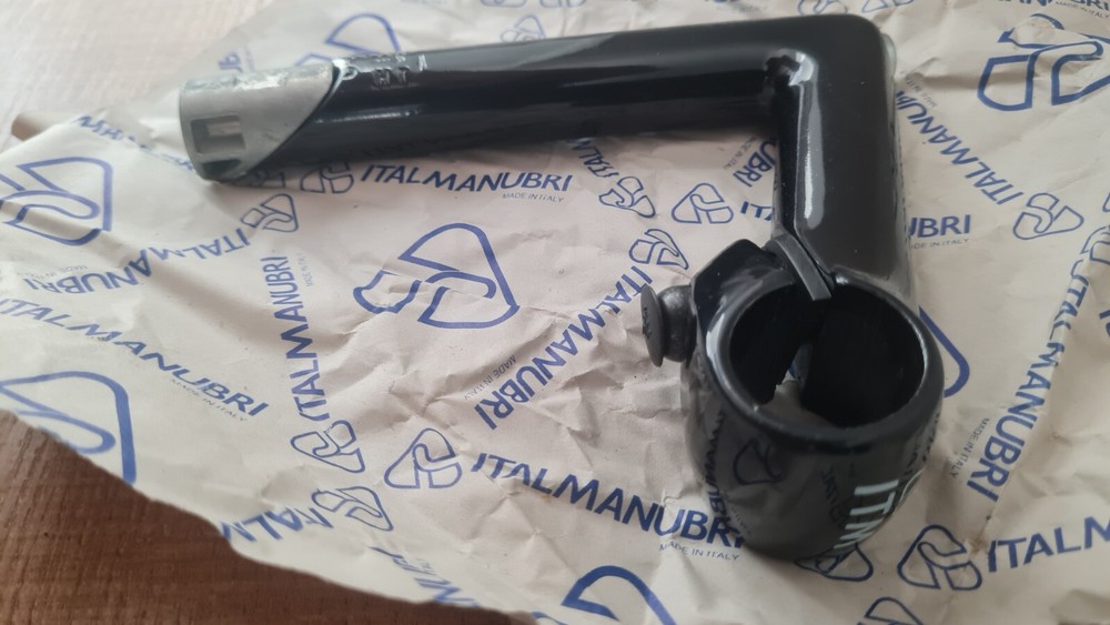 ITM Handlebar Mount Handlebar Support Black Vintage Nos 100MM