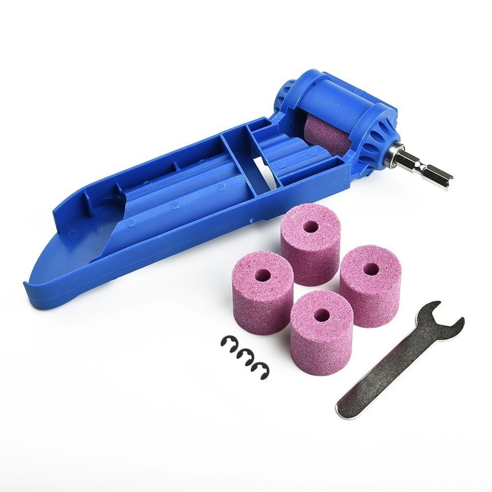 Wrench Drill Sharpener Corundum Grinding wheel Tapping Compact Sharpening