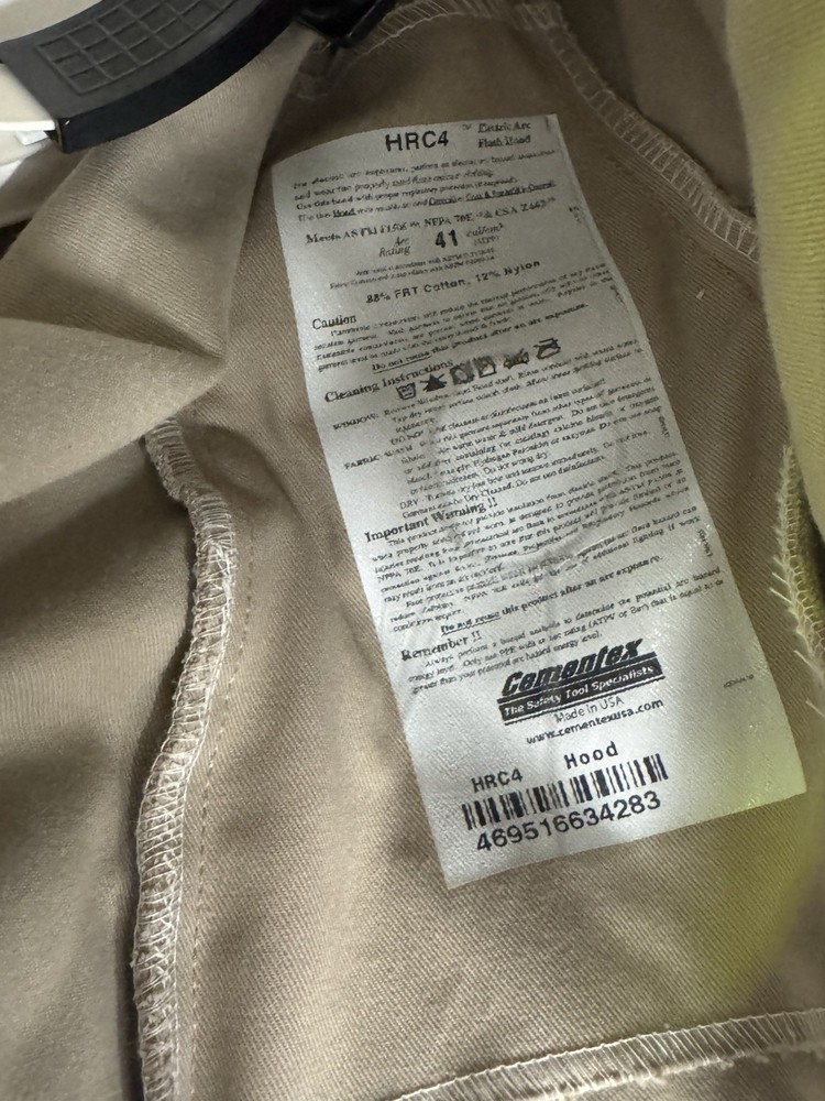 Cementex Large 40 Gal Suit With Helmets