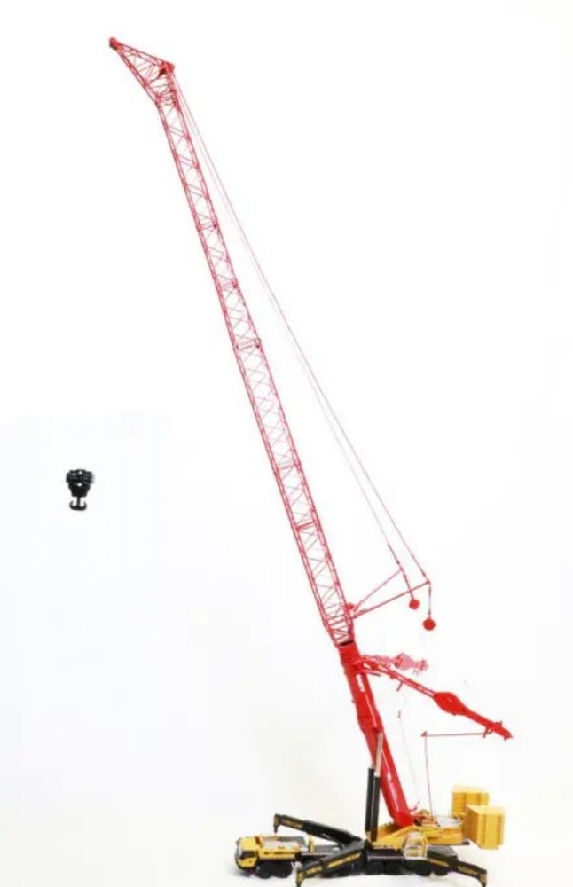 1: 50 SAC16000S All Ground Engineering Crane Alloy Model