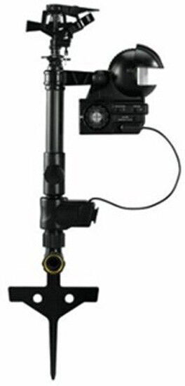 Orbit Sprinkler Decoy Programmable Yard Enforcer Motion Activated Pest Deterrent