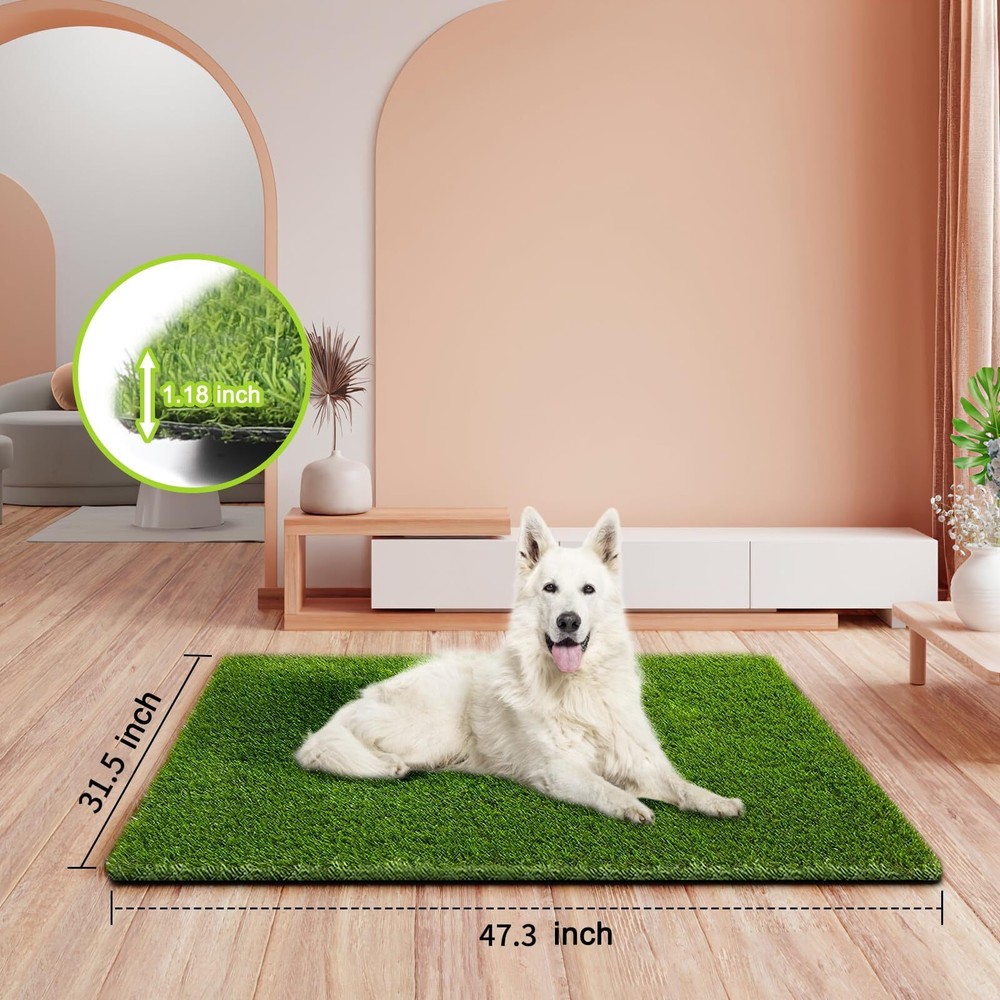 Artificial Grass, Professional Dog Grass Mat, Potty Training Rug and Replacement