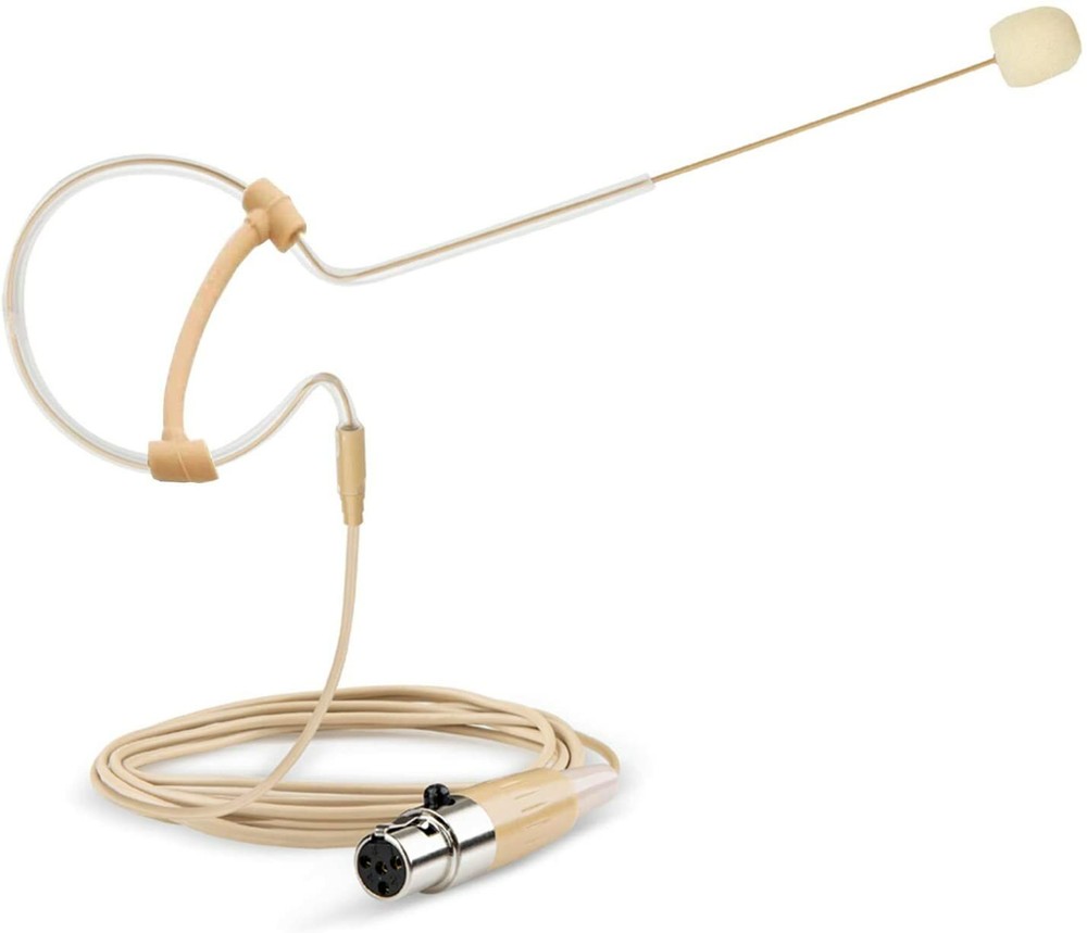 Wired Headset microphone for Shure MX153 Wireless System Bodypack Transmitters