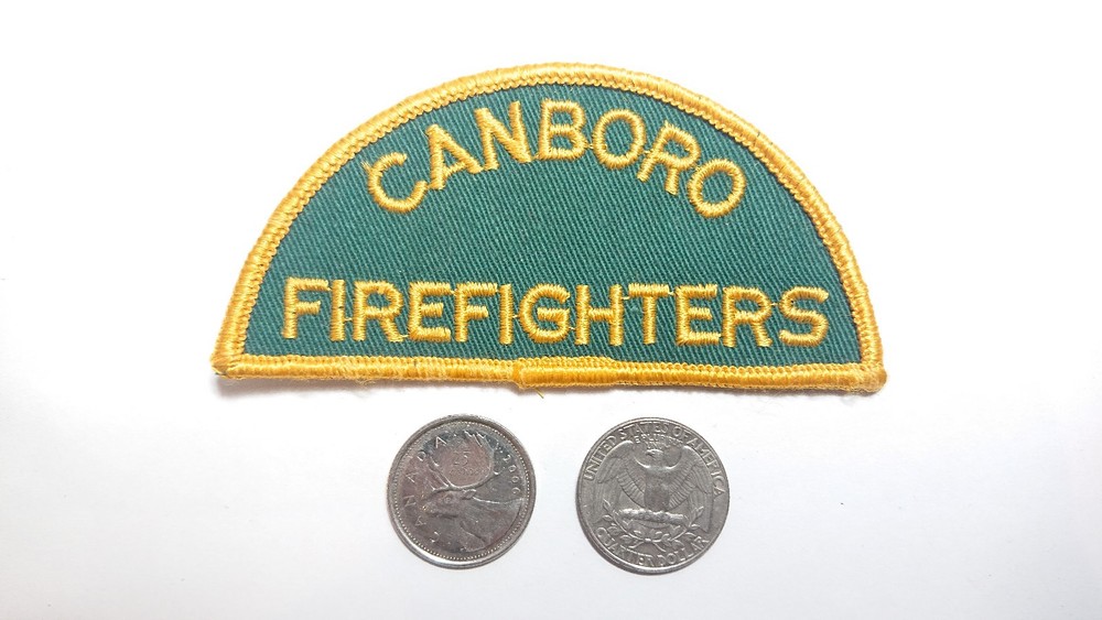 Canboro Firefighters Ontario Patch Badge Crest