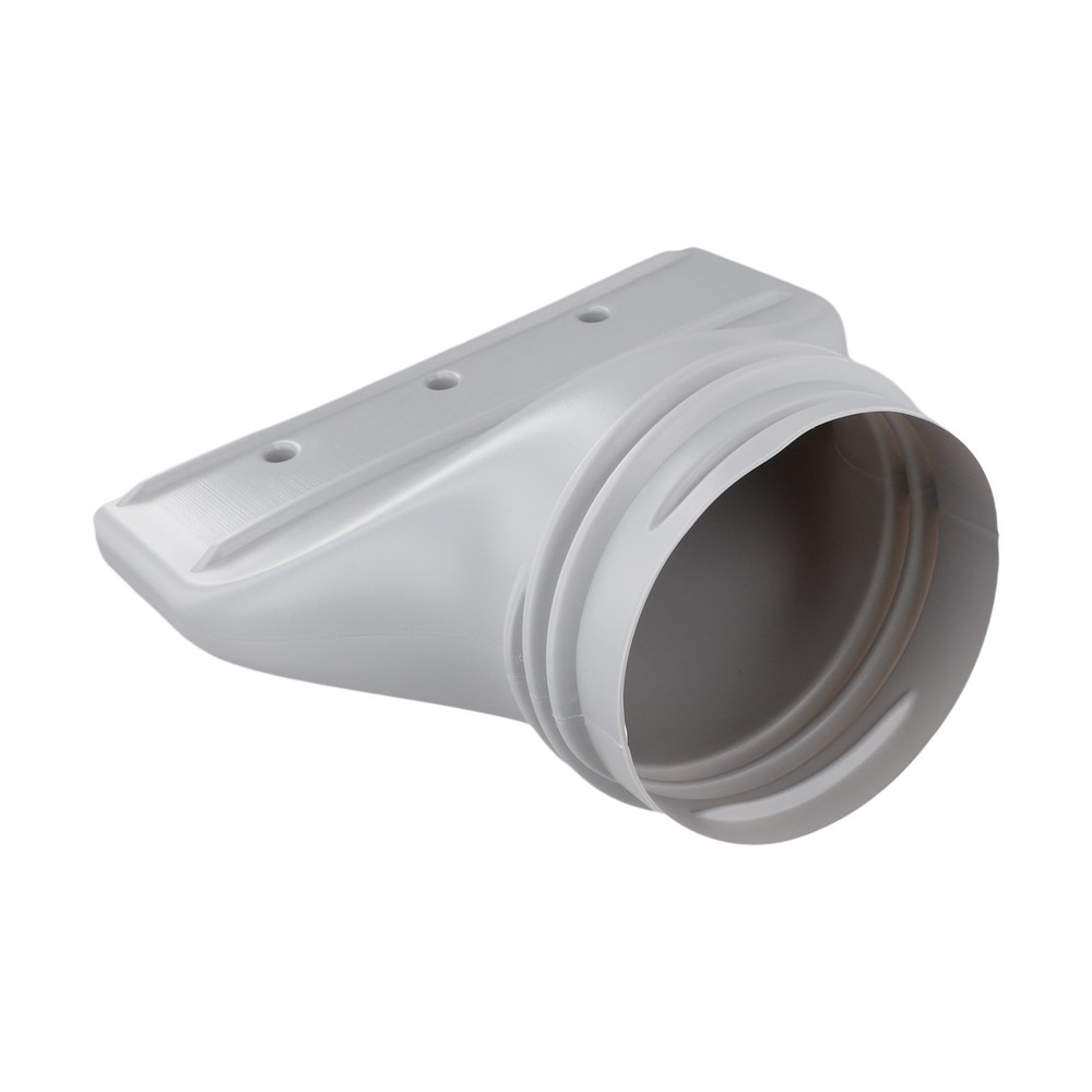 Exhaust Vent Flat Hose Adapter for Optimized Airflow and Compatibility