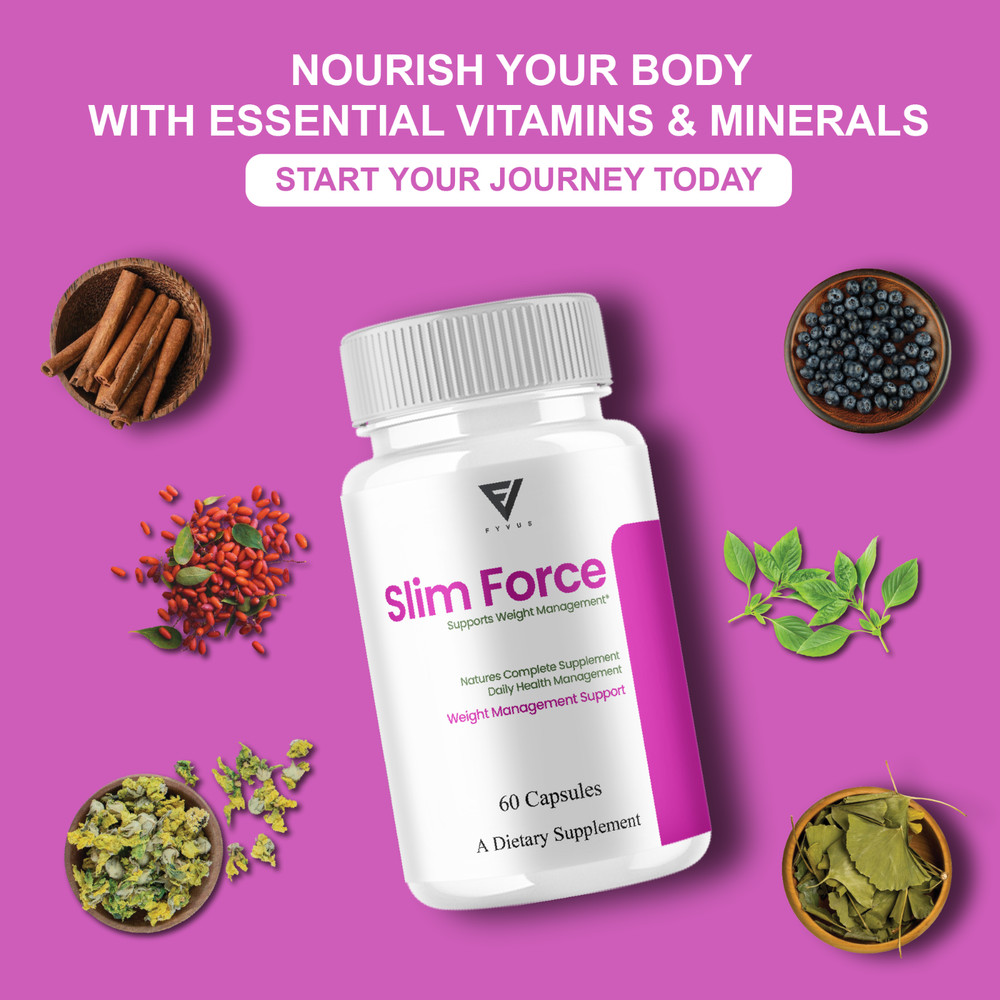 Slim Force Capsules, SlimForce Advanced Support Formula (60 Capsules)