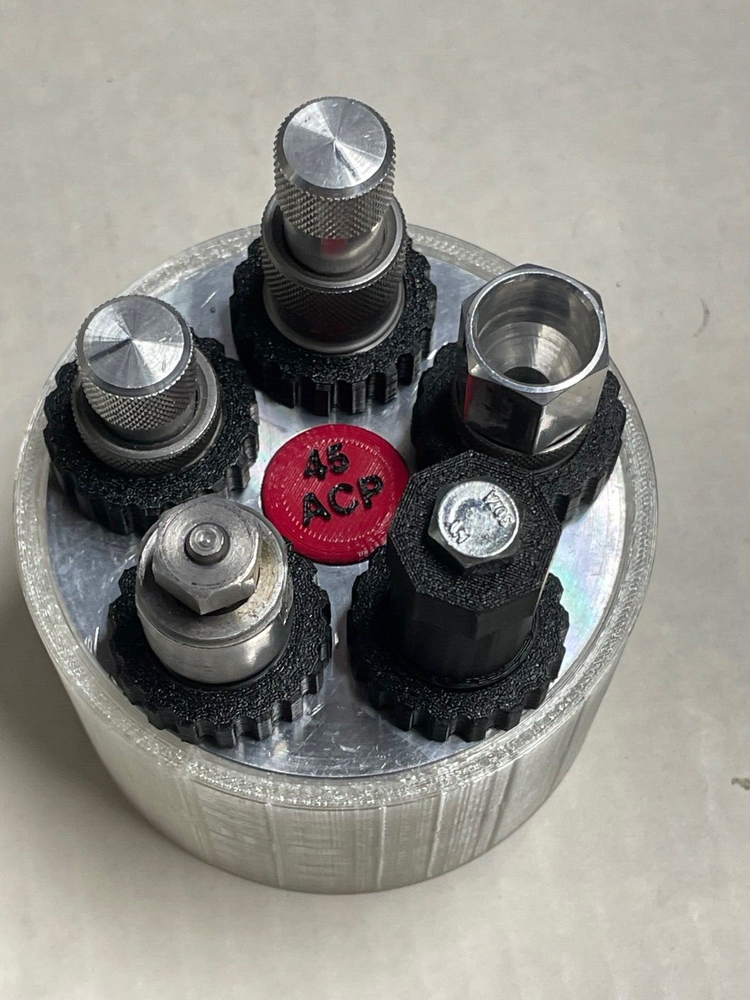 Lee Load Master Turret cradle, Turret Labels