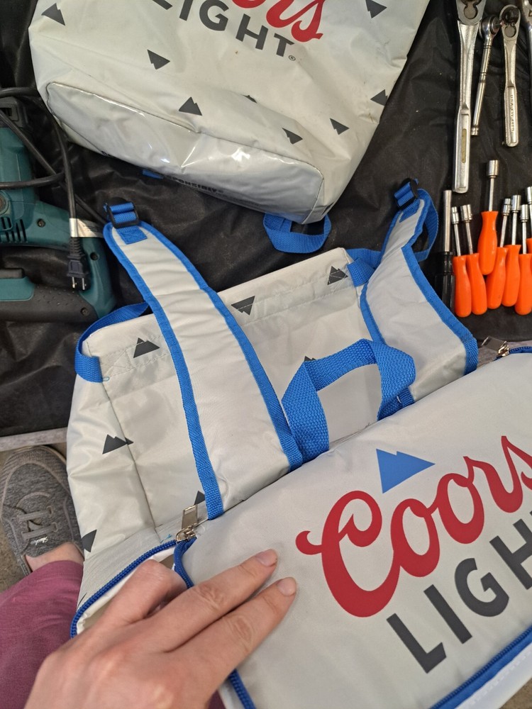 2 Coors Light Cooler Bags