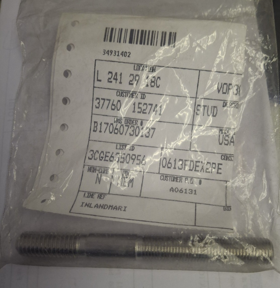 VOLVO PENTA MARINE STUD 3852546