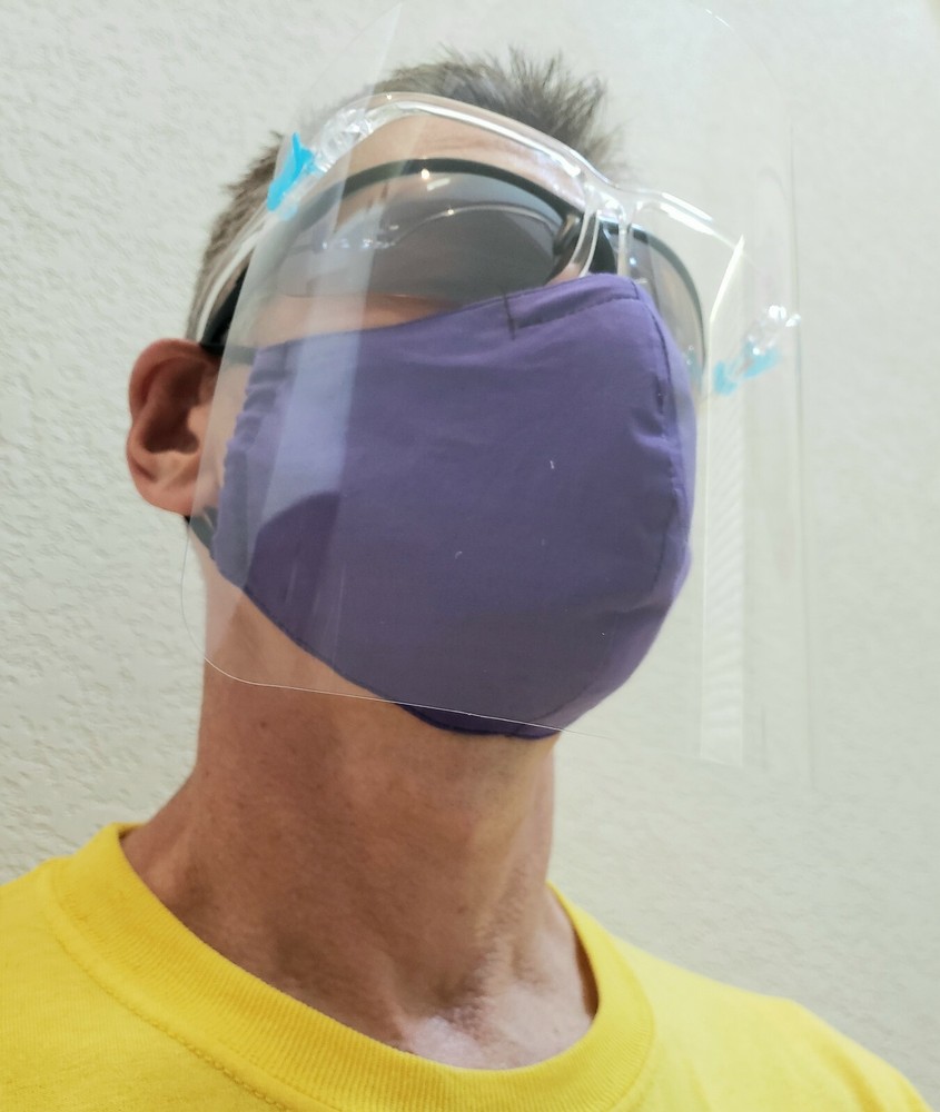 Protective Clear Face Shield Ready to Ship in USA