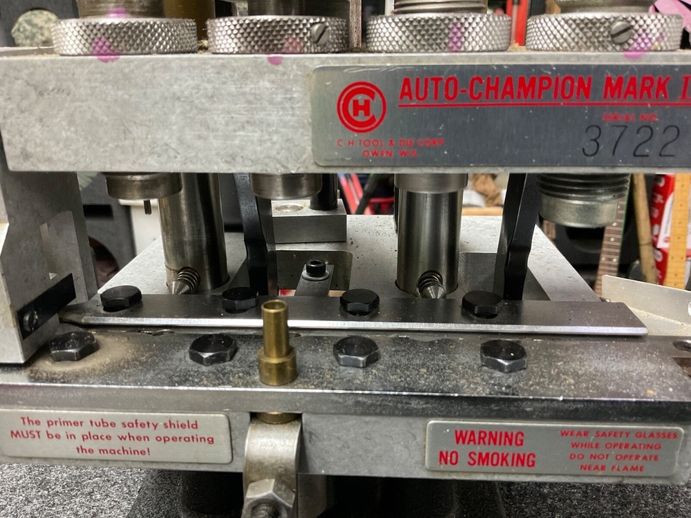 AUTO-CHAMPION MARK IVProgressive Reloading Press 45 ACP Dies CH