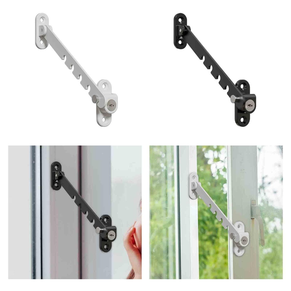 Window Latch, Window Restrictor, Alloy Hardware, Adjustable Window Restrictor