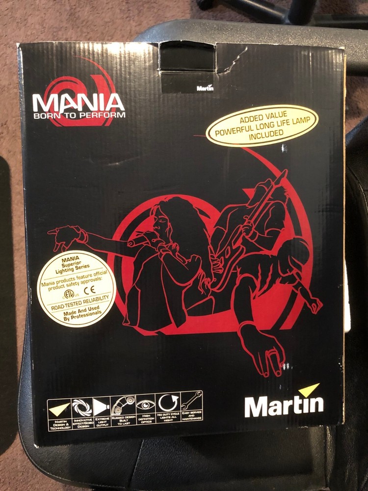 MARTIN MANIA DC-1 LIGHTING FIXTURE (GENTLY USED)