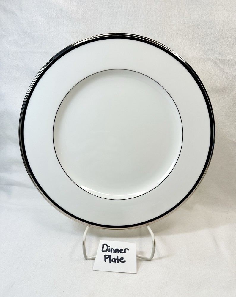 Noritake Sterling Tribute 5pc Place Setting, Dinner Salad Bread Teacup & Saucer