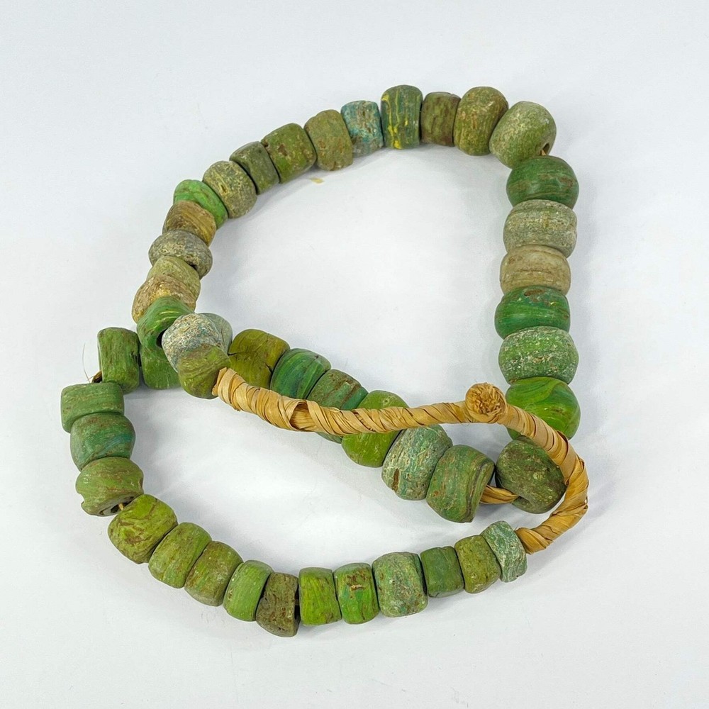 Hebron Green Trade Beads