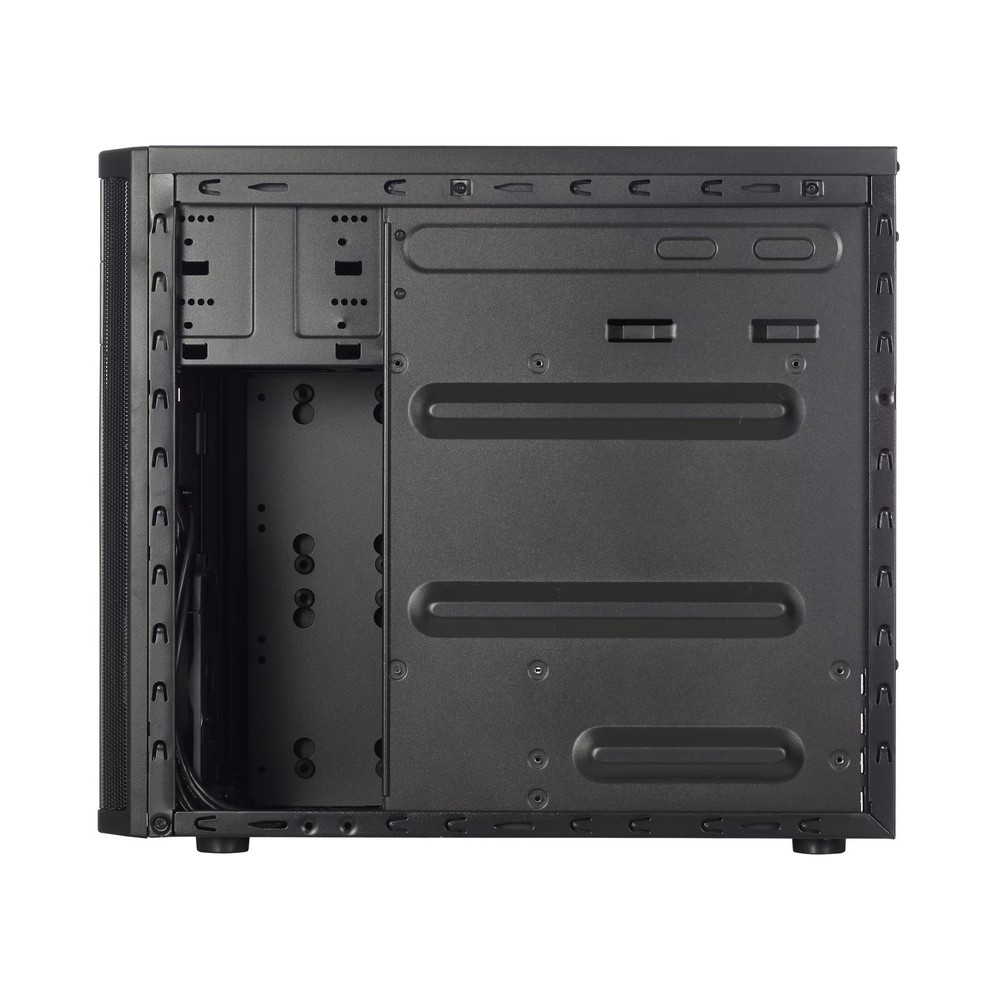 Fractal Design - Core 1100, Black, Micro ATX, Mini Tower PC Case - Black