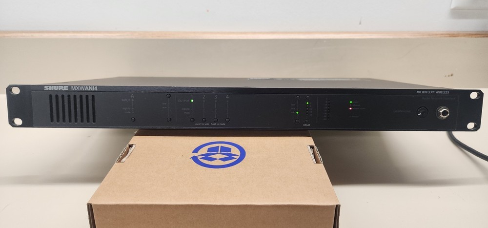 Shure MXWANI4 MicroFlex Wireless Audio Network Interface