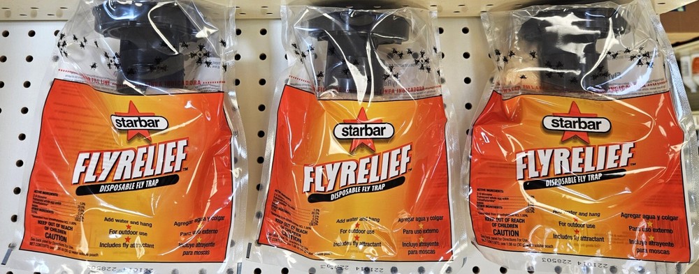 StarBar Fly Relief Disposable Fly Trap 3ct