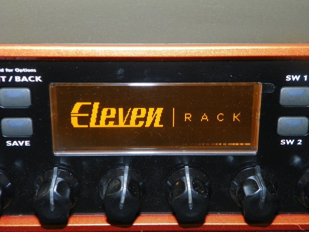 Avid Eleven Rack USB Audio Interface Multi Guitar Effects Processor With Cables