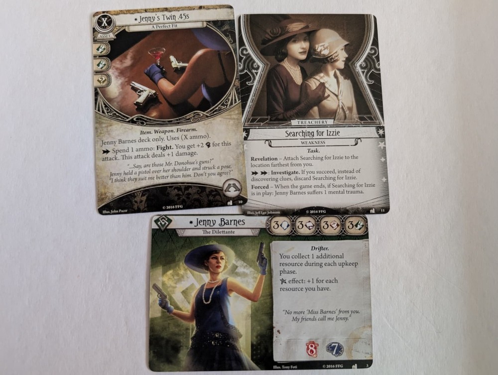 Arkham Horror LCG Singles Investigators