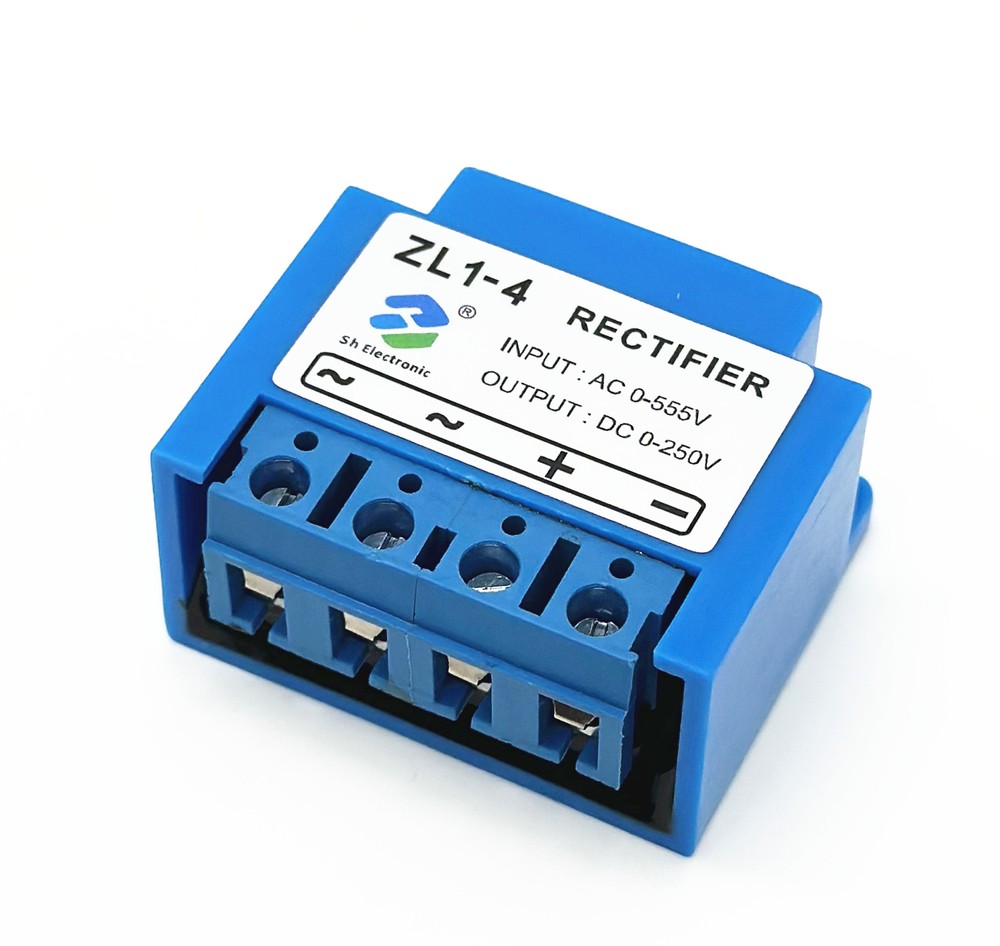 ZL1-4 half wave Brake Rectifier module Input: AC0-555V Output: DC0-250V