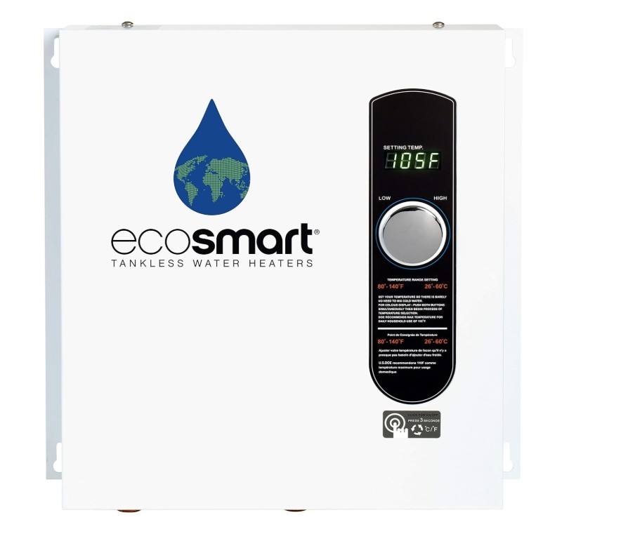 EcoSmart 27000 W Tankless Electric Water Heater (NEW - Open Box)