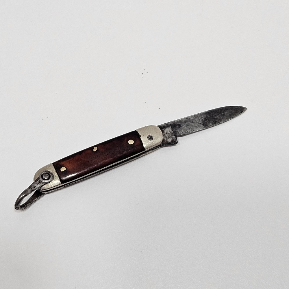 Mini Scout Foldable Pocket Knife Rare (Needs Sharpening And Rust Removed)