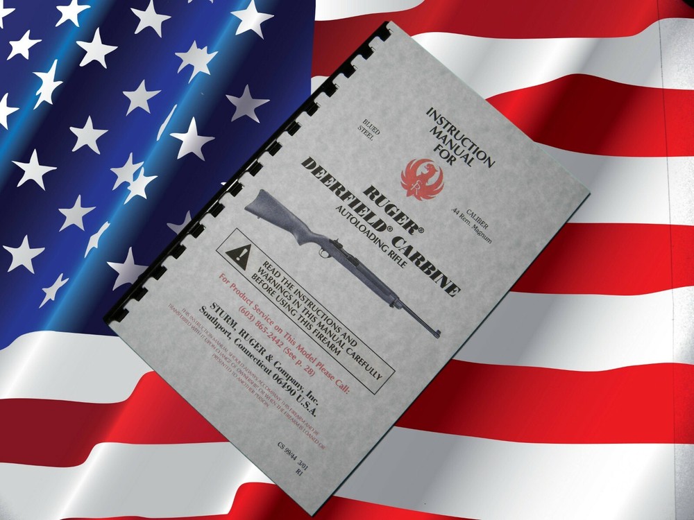 Ruger Deerfield 44 Carbine Owners Manual