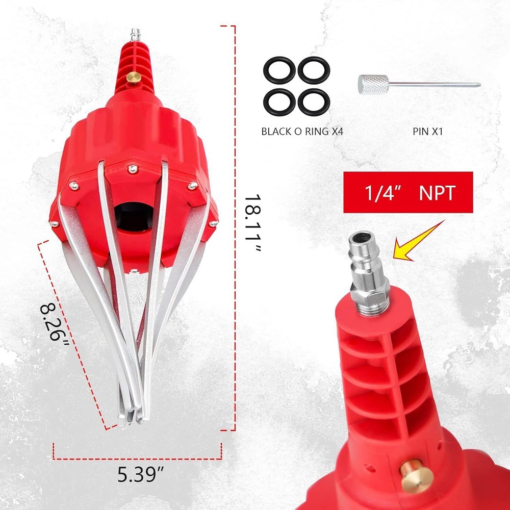 Air CV Joint Boot Expander Tool CV Boot Pneumatic Removal Spreader Kit