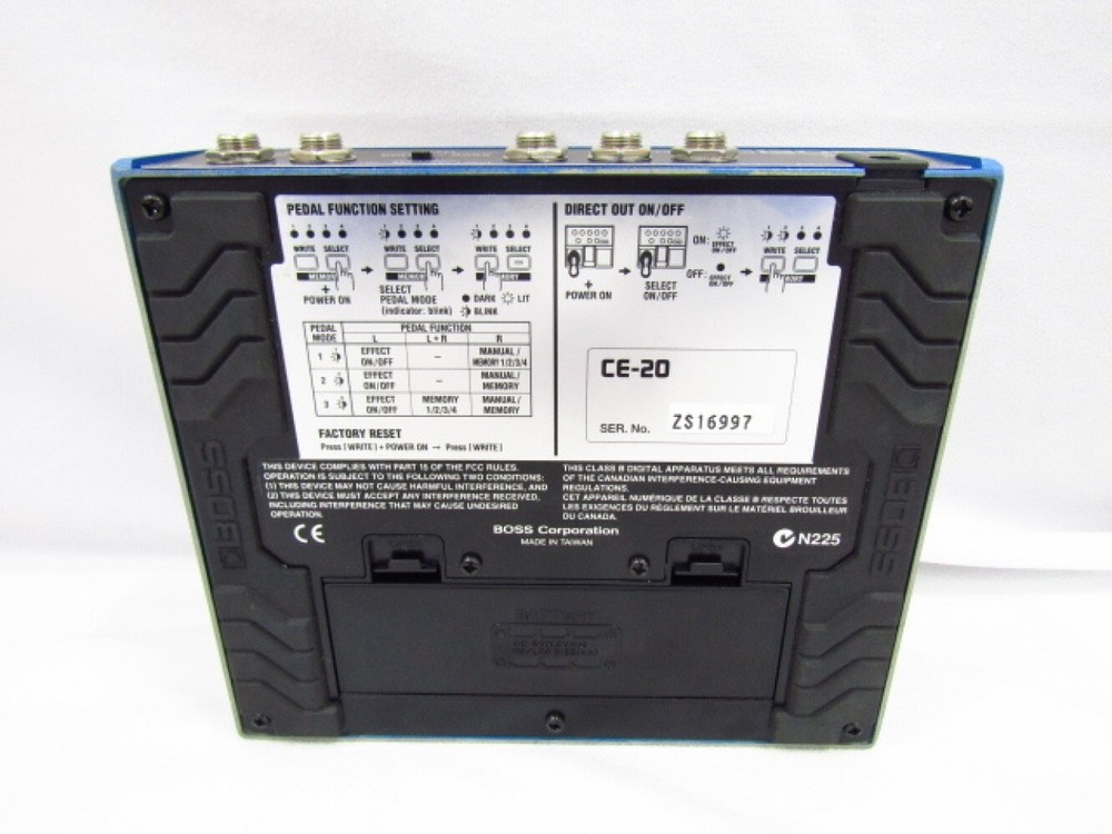 Boss CE-20 Chorus Ensemble Used JAPAN