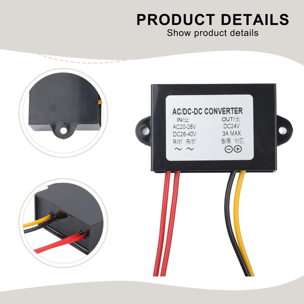 Simplify Your Electrical Needs with This Efficient 3A Power Adapter Unit