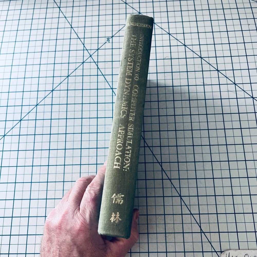 Computer Simulation System Dynamics Book 1983 Nancy Roberts Vintage Computing