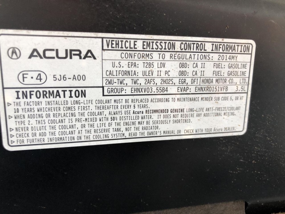 Sun Visor Left Driver Fits 14-20 MDX 953138