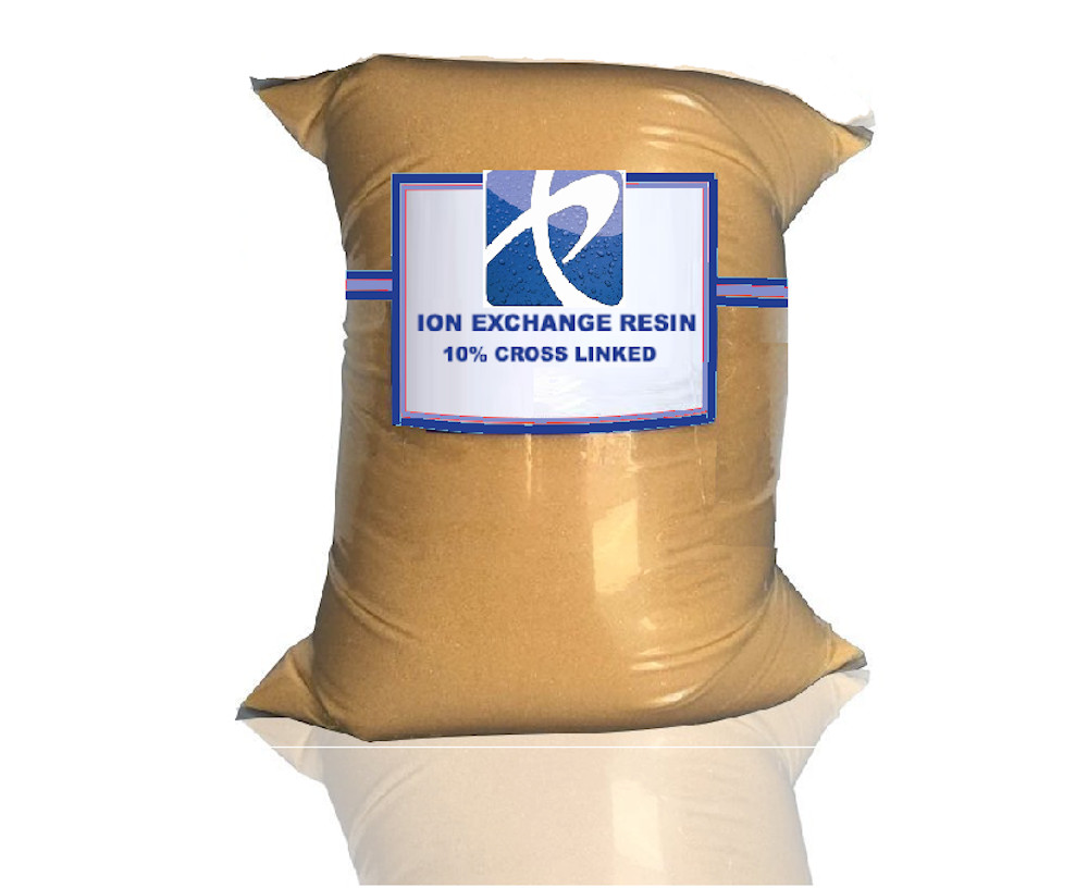10% Crosslink WATER SOFTENING SOFTENER RESIN ION EXCHANGE CATION 1 Cubic ft.