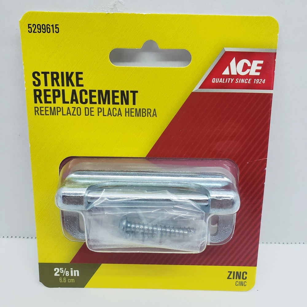 ACE Strike Replacement Zinc 2-5/8"  #5299615