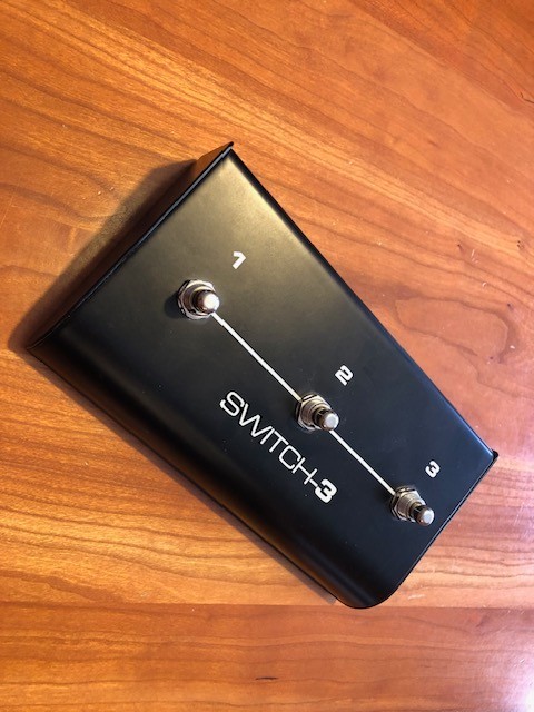 TC Electronic Helicon Switch-3 3 Button Pedal