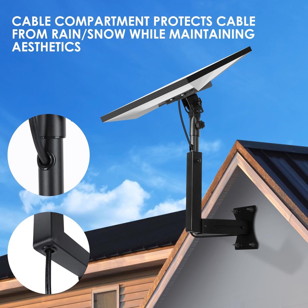 Starlink Wall Mount Gen 3 Adjustable Telescoping Rustproof Weatherproof