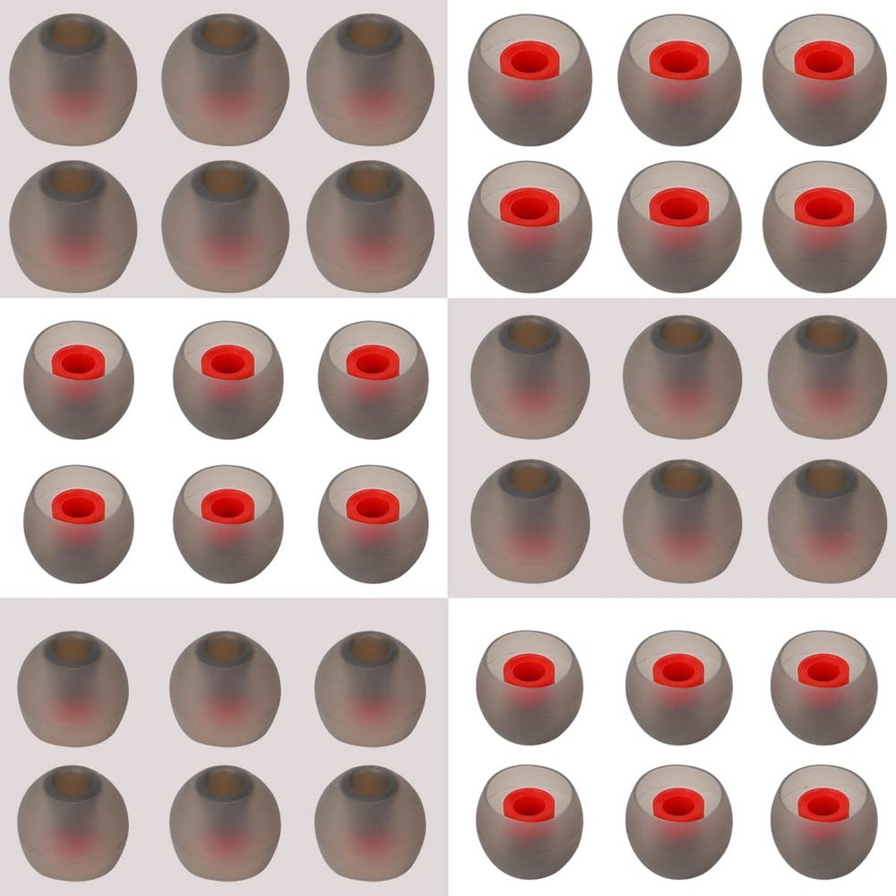 Replacement Earbud Tips Silicone Ear Tips for in- Ear Headphones Eartips Tips...