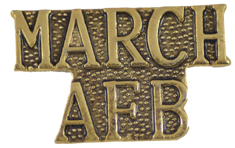 March AFB Pin