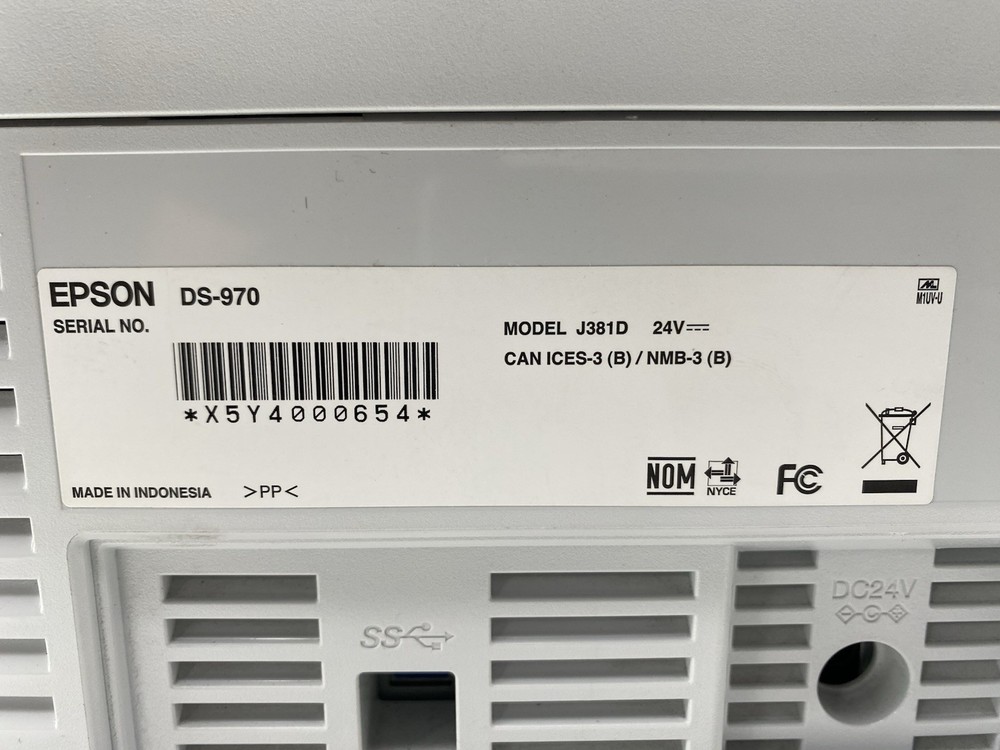 EPSON Workforce DS-970 Document Scanner