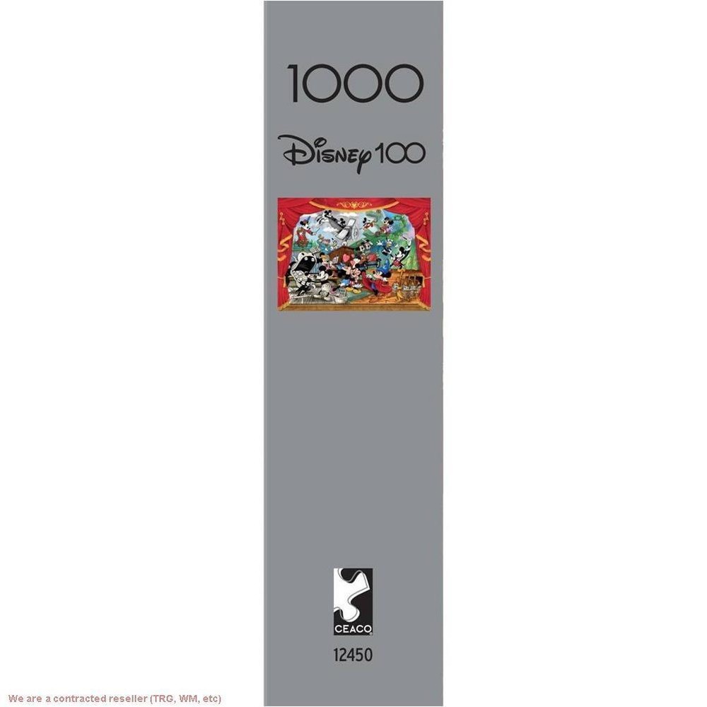Silver Select Disney Mickey Through the Years 1000pc Puzzle